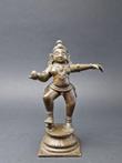 Beeld (1) - Brons - Krishna - India - 19e eeuw