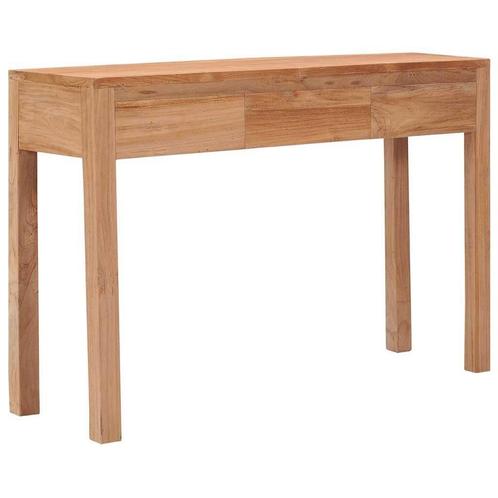 Wandtafel Teakhout 110cm | Retourdeal -59% Korting!, Huis en Inrichting, Woonaccessoires | Wandplanken en Boekenplanken, Nieuw