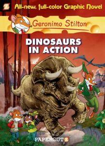 GERONIMO STILTON GRAPHIC NOVELS 7 DINOSA by GERONIMO STILTON, Boeken, Strips | Comics, Gelezen, Verzenden