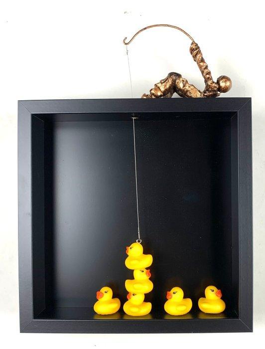 Bernard Saint-Maxent - La pêche, Antiek en Kunst, Kunst | Schilderijen | Modern