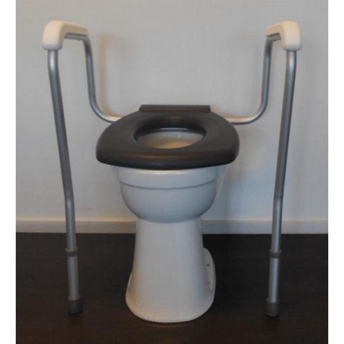 Toiletsteun Handicare Linido met Hulppoot 53x81 cm in Hoogte, Doe-het-zelf en Verbouw, Sanitair, Overige typen, Nieuw, Ophalen of Verzenden