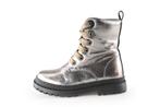 Shoesme Veterboots in maat 26 Zilver | 10% extra korting, Kinderen en Baby's, Kinderkleding | Schoenen en Sokken, Verzenden, Jongen of Meisje