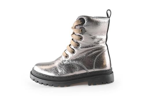Shoesme Veterboots in maat 26 Zilver | 10% extra korting, Kinderen en Baby's, Kinderkleding | Schoenen en Sokken, Jongen of Meisje