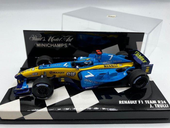 Minichamps 1:43 - Model raceauto - Renault F1 Team R24 J., Hobby en Vrije tijd, Modelauto's | 1:5 tot 1:12