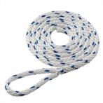 Seilflechter Fenderlijn - polyester - lus - 1,5 meter - wit, Ophalen of Verzenden, Nieuw
