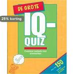 Puzzles and quiz Grote IQ quiz 9789461881854, Verzenden, Zo goed als nieuw
