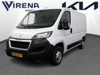 Peugeot Boxer 330 2.2 BlueHDi 120 L1H1 Premium prijs is EX, Auto's, Stof, Gebruikt, Wit, Onderhoudsboekje
