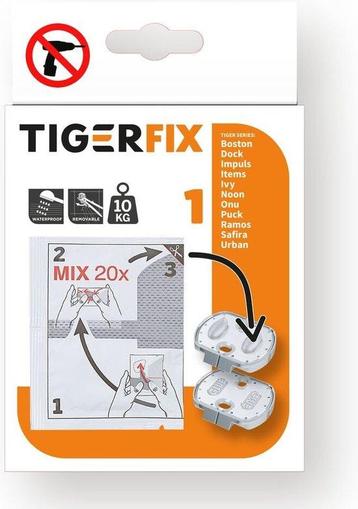 Tiger TigerFix type 1 - Tiger accessoires monteren zónder