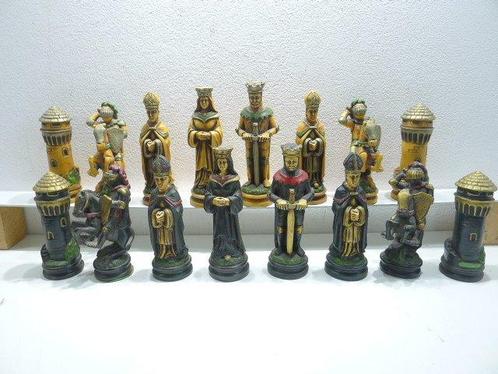 XXL Jeu déchecs NIGRI King size 140 mm - Schaakspel -, Antiek en Kunst, Curiosa en Brocante
