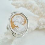 Zilver - Ring - CAMMEO met de hand gegraveerd