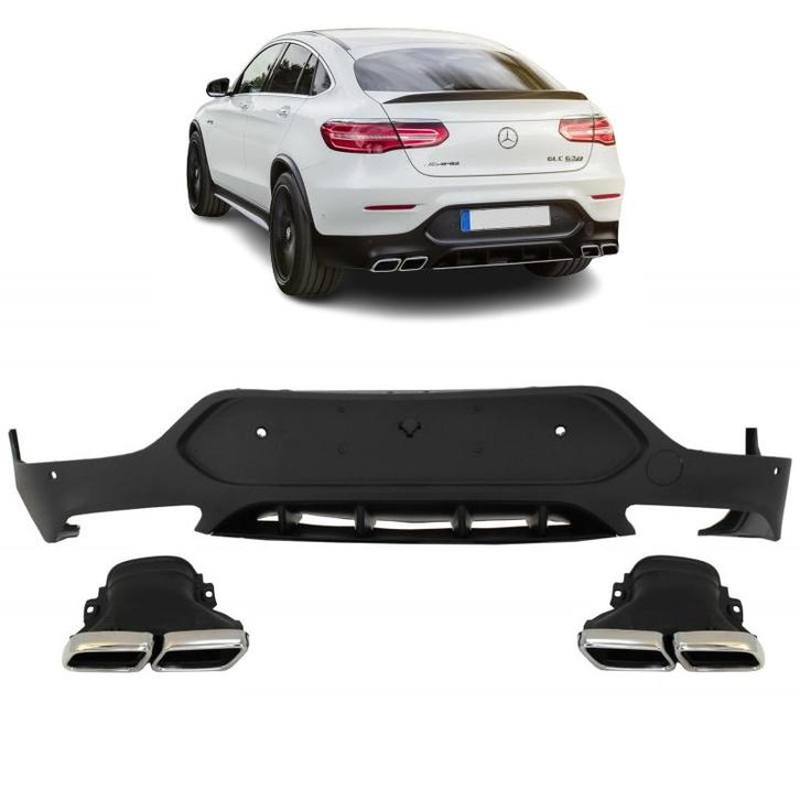 Carnamics Diffuser | Mercedes-Benz GLC-klasse Coupé© 16-19 5, Auto-onderdelen, Carrosserie en Plaatwerk, Nieuw, Verzenden