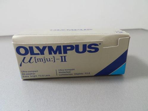 Olympus Mju-II - All weather Analoge camera, Audio, Tv en Foto, Fotocamera's Analoog