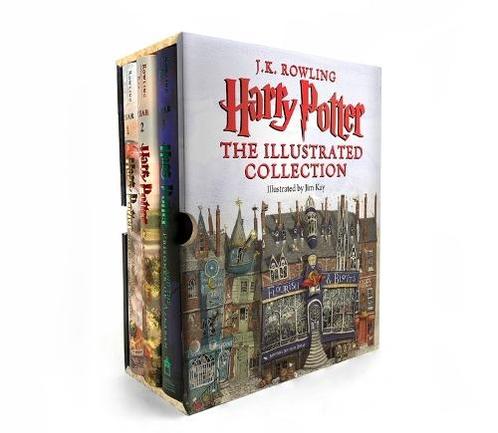 Harry Potter: The Illustrated Collection (Books 1-3 Boxed, Boeken, Studieboeken en Cursussen, Verzenden