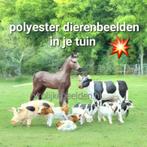 Dierenbeeld olifant, koe, ezel, paard, geit, varken beelden, Tuin en Terras, Ophalen of Verzenden, Nieuw, Kunststof, Dierenbeeld
