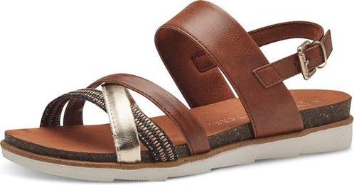 MARCO TOZZI MT - maat 38- Dames Sandalen - COGNAC COMB, Kleding | Dames, Schoenen, Verzenden