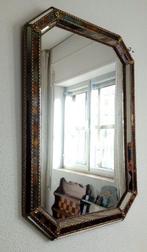 Wandspiegel- Venetiaanse spiegel - Glas, messing -, Antiek en Kunst