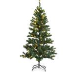 Kunstkerstboom -  met lampjes - 130 LEDs - hoogte 150 cm, Diversen, Kerst, Nieuw, Verzenden