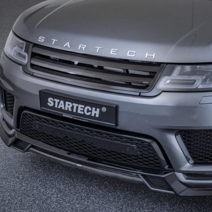Frontelement met Carbon spoiler lip voor Range Rover Sport 2, Auto diversen, Tuning en Styling, Ophalen of Verzenden