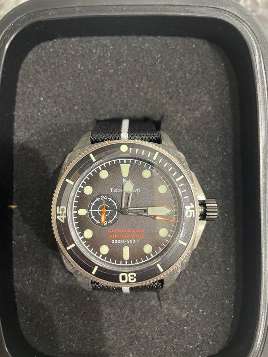 Tecnotempo - Commando Forged Carbon & Titanium - Automatic -, Sieraden, Tassen en Uiterlijk, Horloges | Heren