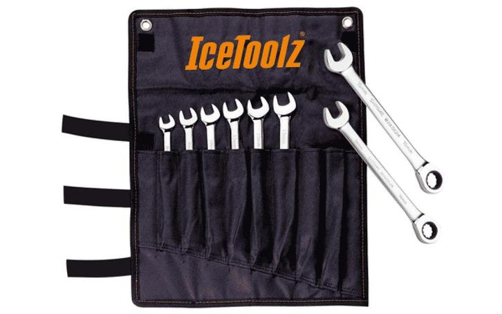 Icetoolz Steek ring/ratel sleutel set. Steek ring sleutels, Fietsen en Brommers, Fietsonderdelen, Nieuw, Verzenden