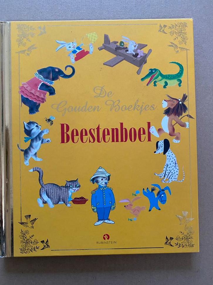 Gouden Boekjes - Beestenboel - in nieuwstaat, Boeken, Kinderboeken | Kleuters, Fictie algemeen, 5 of 6 jaar, Zo goed als nieuw