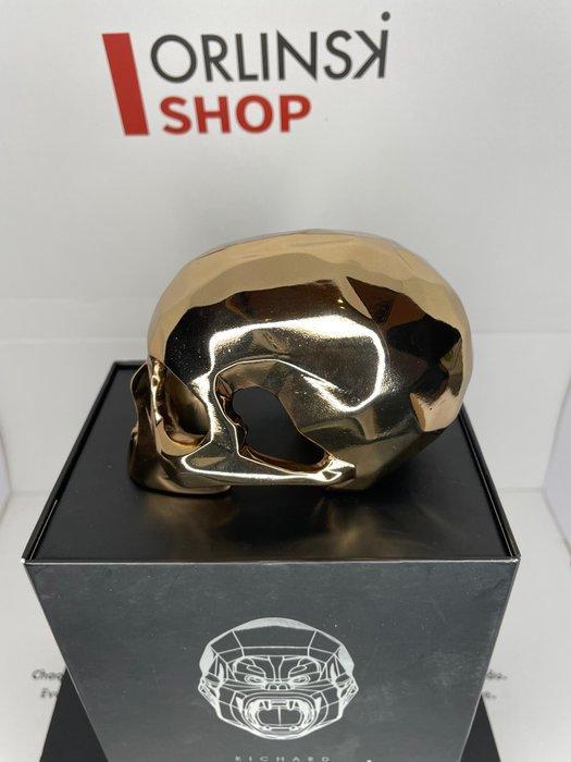 Richard Orlinski (1966) - The Skull Spirit Gold Edition, Antiek en Kunst, Kunst | Designobjecten