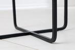 Set van 2 bloempotten UNIT 70/50cm goud zwart metaal, Huis en Inrichting, Woonaccessoires | Vazen, Ophalen of Verzenden, Nieuw