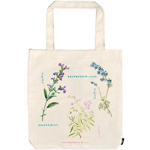 Tas - Verschillende Kruiden/Bloemen - Biologisch Katoen - 39, Sieraden, Tassen en Uiterlijk, Tassen | Schoudertassen, Nieuw, Ophalen of Verzenden