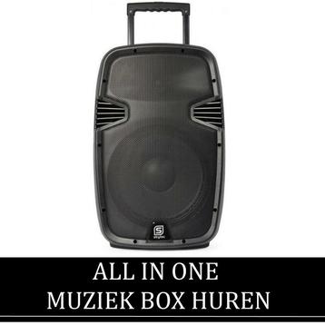 All in one Muziek Box HUREN beschikbaar voor biedingen