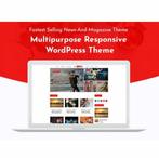 News and Magazine - Wordpress Theme, Nieuw