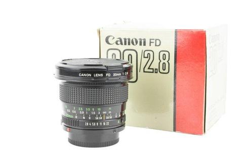 Canon FD New 20mm 1:2.8 obiettivo wide lens grandangolare, Audio, Tv en Foto, Fotocamera's Analoog