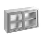 GGM Gastro | RVS wandkast - 1200x400mm - met | WSI128, Verzenden, Nieuw in verpakking, Meubilair