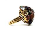 Ring - 18 karaat Geel goud - 22.50ct. tw. Gemengde, Sieraden, Tassen en Uiterlijk, Ringen, Nieuw