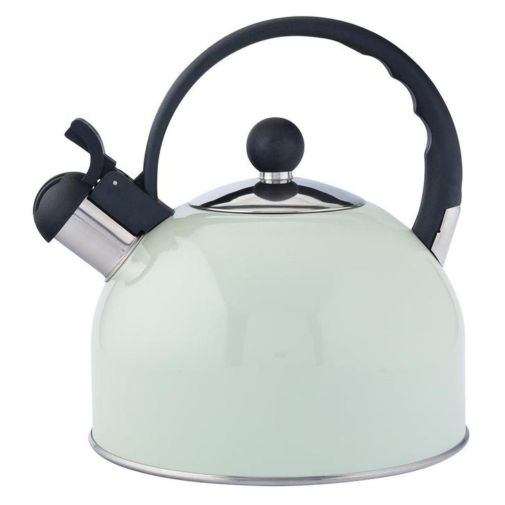 Altom Design Fluitketel RVS 2.5L –Glans Mint Groen – Voor, Witgoed en Apparatuur, Waterkokers, Ophalen of Verzenden