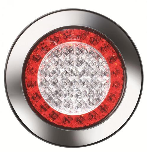 Jokon Knipper/ Rem/ Achterlicht LED 735 Rond Wit/Rood, Caravans en Kamperen, Kampeeraccessoires, Nieuw