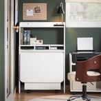 2dekans | SoBuy Opklapbaar Bureau FWT105-W - 64 x 62 x 98 cm, Huis en Inrichting, Ophalen of Verzenden, Zo goed als nieuw