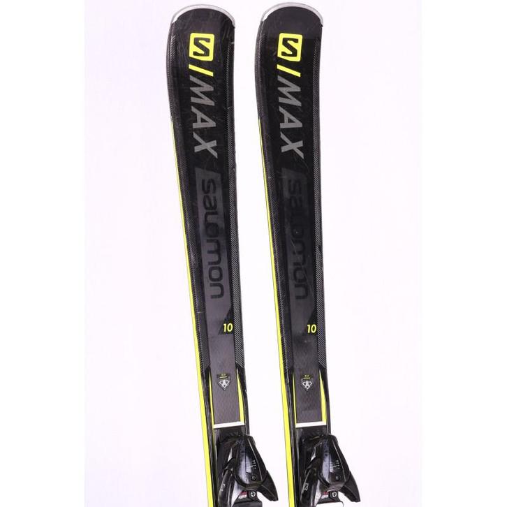 155 skis SALOMON S/MAX 10 Ti, woodcore, titan, edge amplifi, Sport en Fitness, Skiën en Langlaufen, Gebruikt, Verzenden