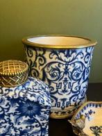 G&C Interiors - Pot (3) - Brons, Porselein - Bloempot en