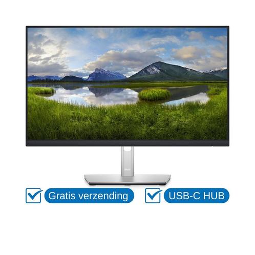 Dell 2422HE USB-C Hub-monitor 24 inch, Computers en Software, Monitoren, In hoogte verstelbaar, Draaibaar, 5 ms of meer, Gebruikt