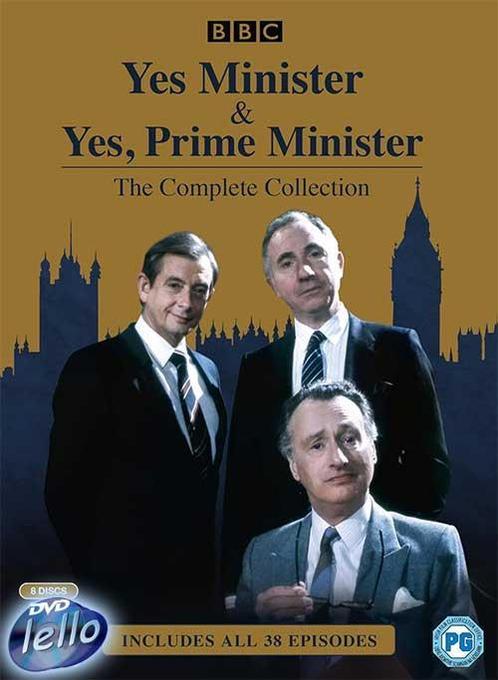 Yes Minister & Yes, Prime Minister, Complete Serie, UK nNLO, Cd's en Dvd's, Dvd's | Tv en Series, Nieuw in verpakking, Komedie