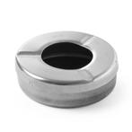 Terras Asbak | RVS | Deksel | Ø90x28(h)mm HENDI, Verzenden, Nieuw in verpakking