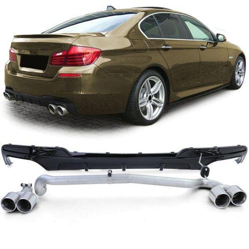 Diffuser BMW 5 Serie M Pakket F10 F11 Zilveren Sierstukken, Auto-onderdelen, Carrosserie en Plaatwerk, Ophalen of Verzenden