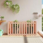 vidaXL Plantenbak verhoogd hekontwerp 150x50x70 cm massief, Tuin en Terras, 100 cm of meer, Verzenden, Nieuw, 60 cm of meer