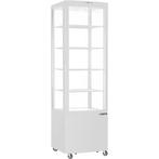 SARO Koelvitrine 235 liter - SVEN wit, Verzenden, Nieuw in verpakking, Koelen en Vriezen
