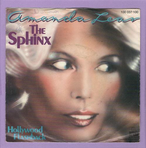 Amanda Lear – The Sphinx / Hollywood Flashback (1-7-Vi..., Cd's en Dvd's, Vinyl Singles, Verzenden