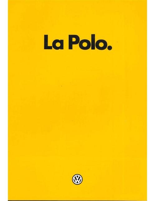 1982 VOLKSWAGEN POLO BROCHURE FRANS, Boeken, Auto's | Folders en Tijdschriften, Volkswagen
