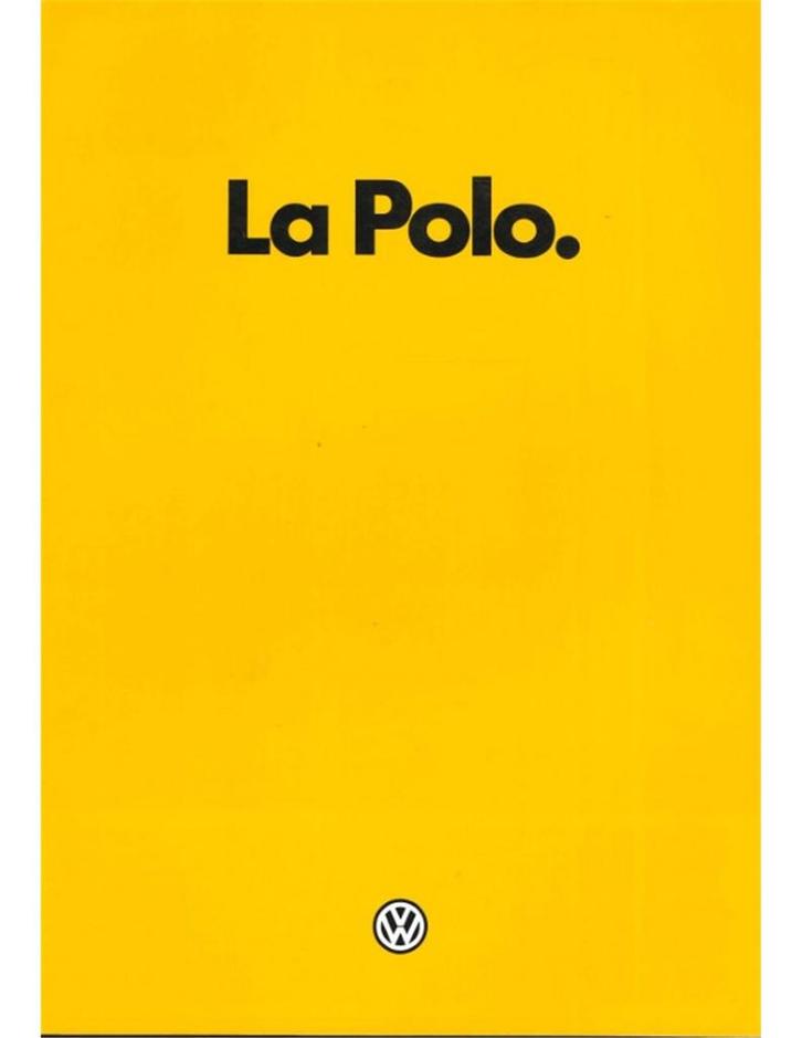 1982 VOLKSWAGEN POLO BROCHURE FRANS, Boeken, Auto's | Folders en Tijdschriften, Volkswagen