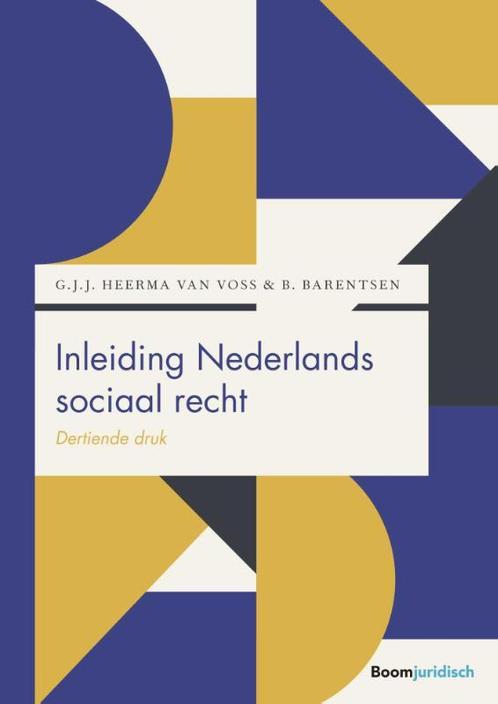 Inleiding Nederlands sociaal recht, 9789462909175, Boeken, Studieboeken en Cursussen, Zo goed als nieuw, Verzenden