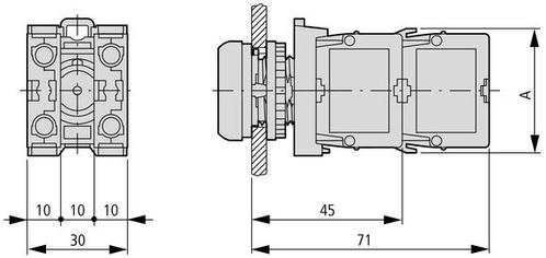 Eaton M22 Led Paneelmontage Indicator 85-264V Ac Groen -, Doe-het-zelf en Verbouw, Elektra en Kabels, Overige typen, Nieuw, Verzenden
