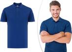 2dekans | Milanoro - Elegante polo voor heren - Koningsblauw, Ophalen of Verzenden, Zo goed als nieuw, Milanoro, Maat 48/50 (M)